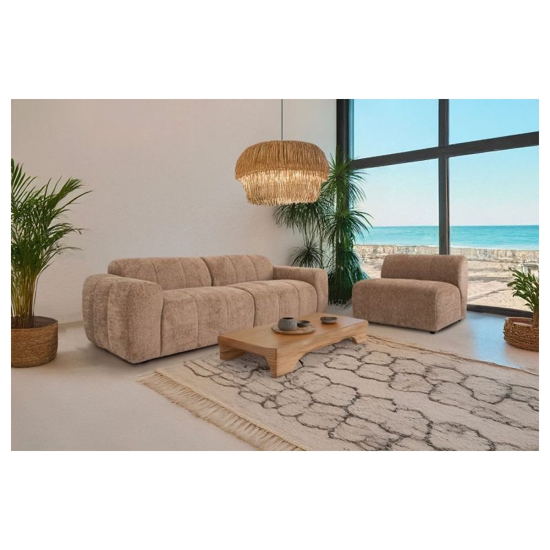 Modulinė sofa Moss – urbanistinis minimalizmas