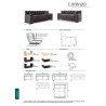 Sofa Lorenzo su miegojimo funkcija – Chester stilius