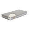 Dvipusis Multipocket čiužinys su Clima lateksu ir linu, 24 cm