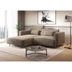 Kenzo kampinė sofa su šezlongu ir patalynės dėže