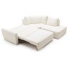 Eclipse kampinė sofa su prailgintu kampu ir USB