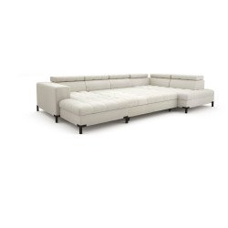 Kampinė sofa Arte patogiam kasdieniam poilsiui