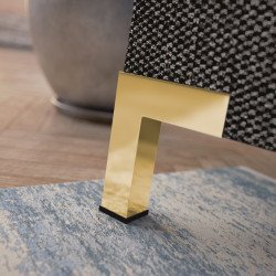 Kampinė sofa Arte patogiam kasdieniam poilsiui