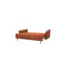 Molta sofa su reguliuojamomis galvos atramomis