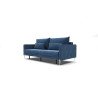 Garda elegantiška sofa su aukštomis kojelėmis